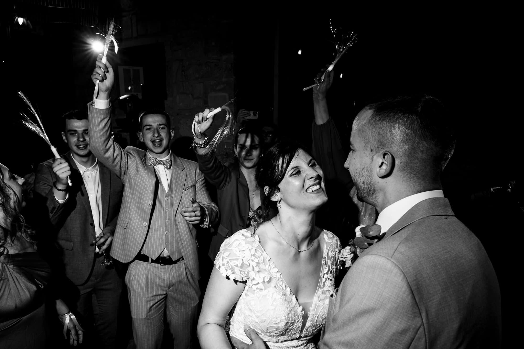 Ouverture du bal lors d’un mariage au domaine de la Maison Forte
